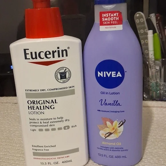 EUCERIN, NIVEA LOTIONS - Picture 2 of 7